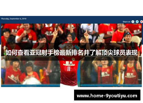 如何查看亚冠射手榜最新排名并了解顶尖球员表现